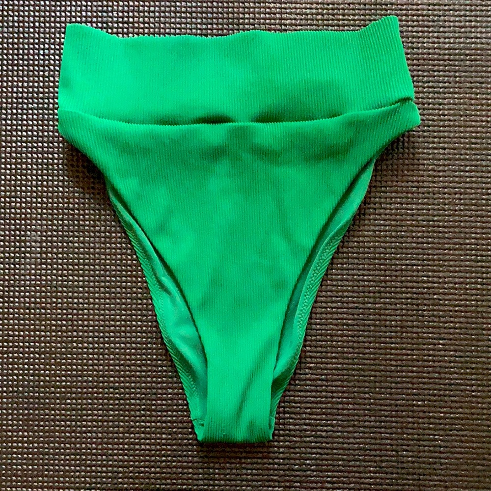 Aerie high cut cheeky bikini bottoms